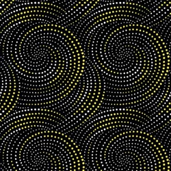 SUNDANCE BLACK SPIRAL DOTS