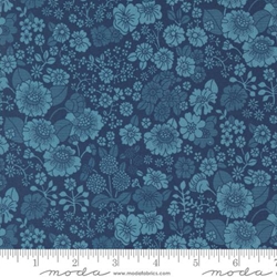 Chelseas Garden Blue Floral