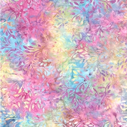 Xtonga Pastel Vine Leaves108 wide
