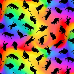 WILD CAT TOSSED BLACK CATS
