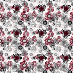 MERLOT CRAZY DAISIES MULTI COLOR