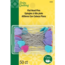 FLAT HEAD HEART PINS