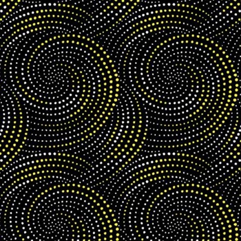SUNDANCE BLACK SPIRAL DOTS