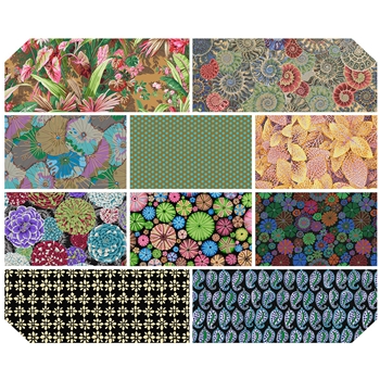 KAFFE COLLECTIVE AUG 2024 DARK COLLECTION  FAT QUARTERS