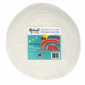 BOSAL 2 1/2 X 25 YDS JELLY ROLLY RUG BATTING