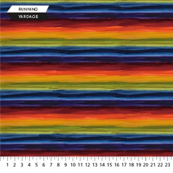 Rain Showers Midnight Blue  Stripe