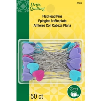 FLAT HEAD HEART PINS